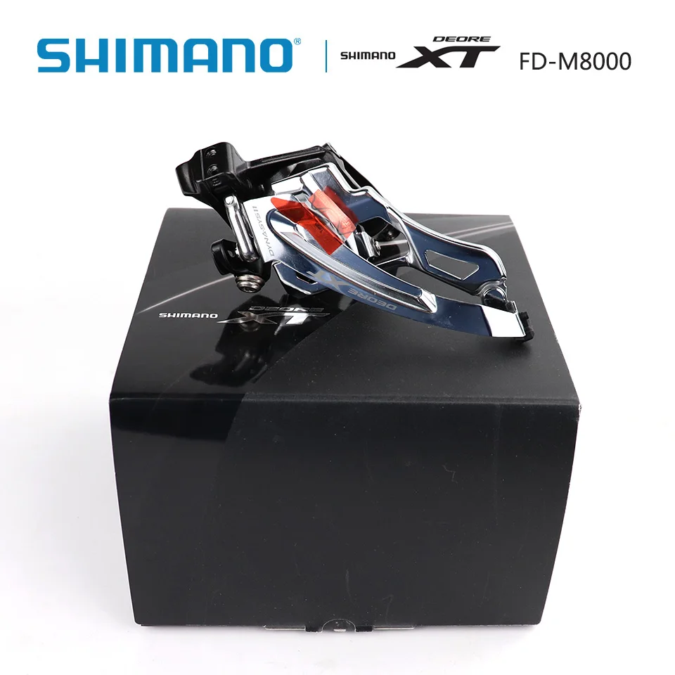 Shimano DEORE XT FD M8000 передний переключатель MTB части велосипеда для 3x11 скоростной езды
