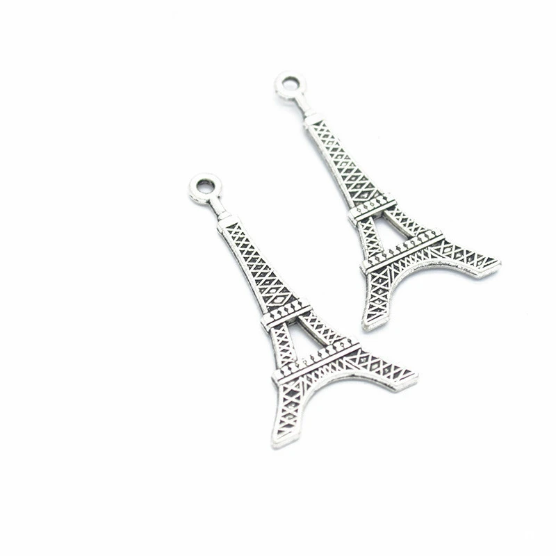 

60pcs Tower Charms DIY Jewelry Making Pendant Fit Bracelets Necklaces Earrings Handmade Crafts