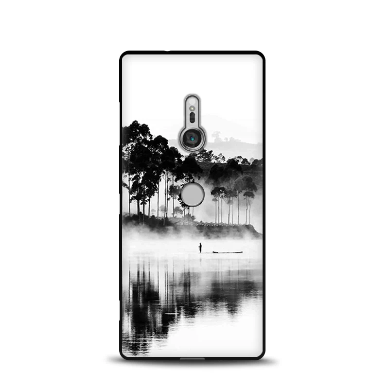 JURCHEN, роскошный 3D мультяшный чехол для телефона, для sony Xperia XZ3, чехол, мягкий, TPU, силиконовый, задний Чехол для sony Xperia XZ3, двойной чехол - Цвет: 10