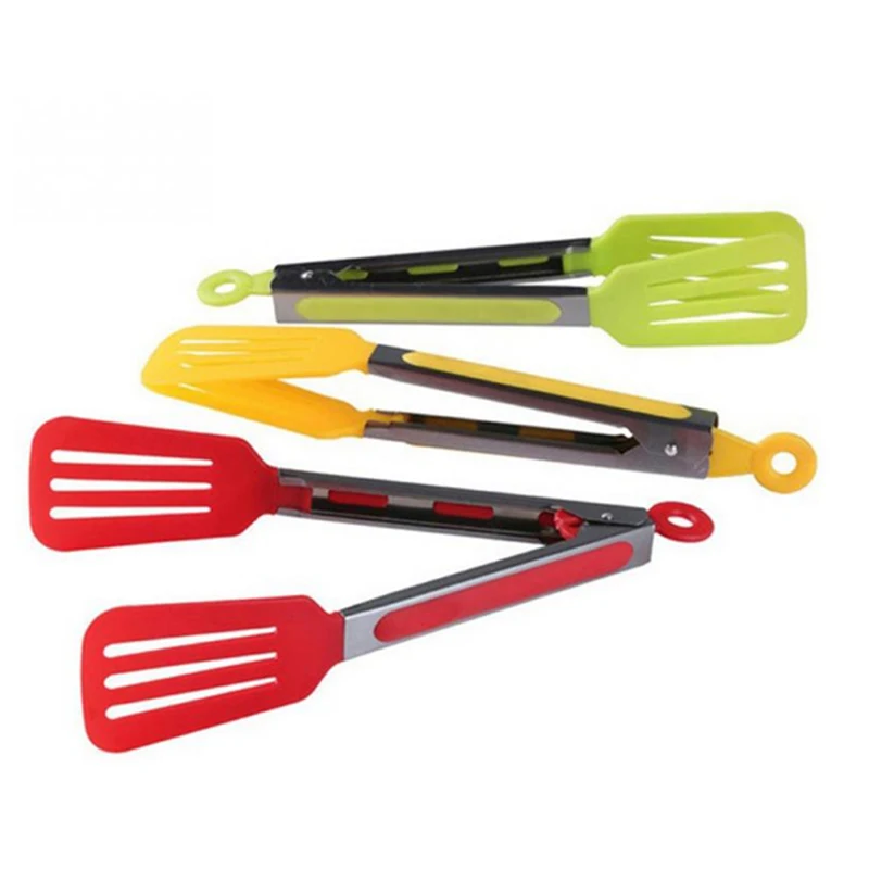 Случайный цвет мини зажим для сладостей щипцы хороший Зажим барбекю мяса