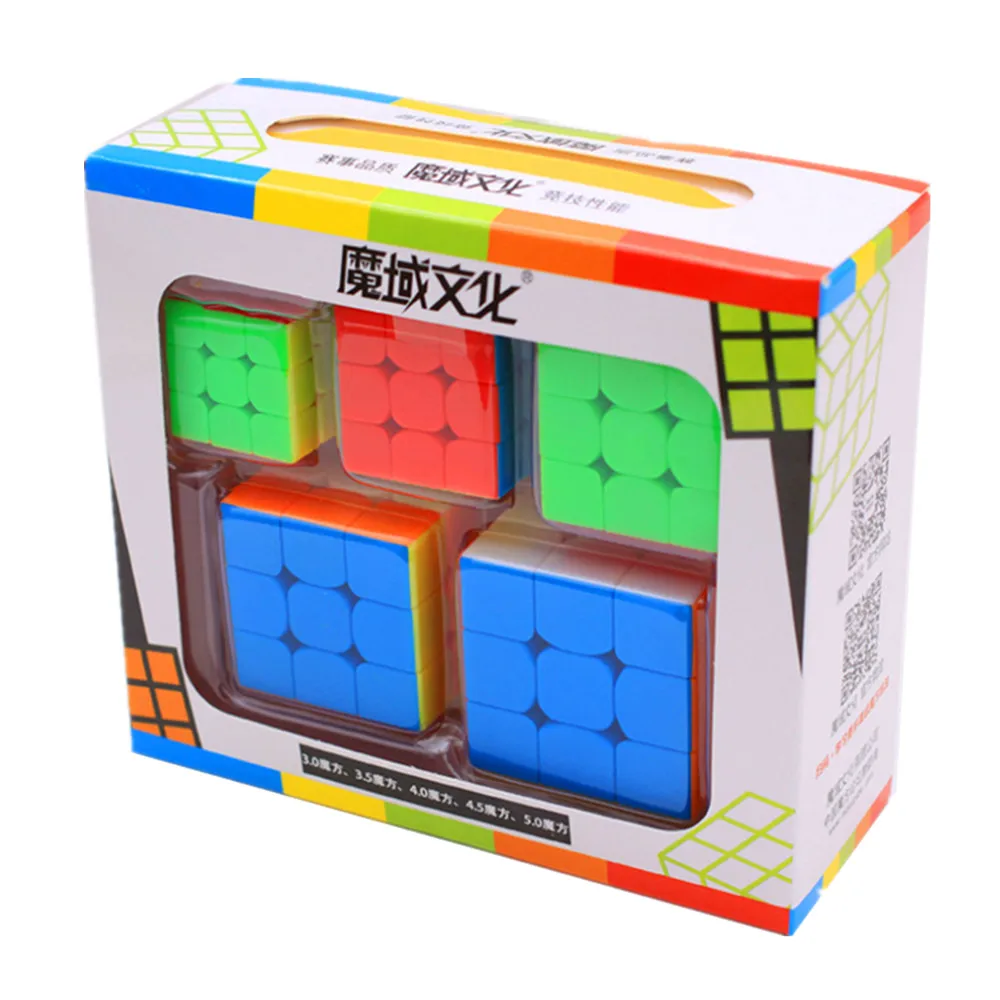 Лучший подарок на день рождения 5 шт./компл. различные размеры 3x3x3 флуоресцентная