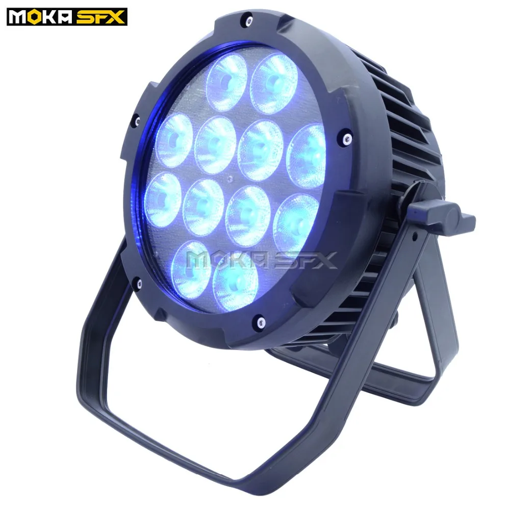 2 шт./лот водонепроницаемый прожектор Par Light IP65 сценический Can RGBWA + UV 6 в 1 лампы
