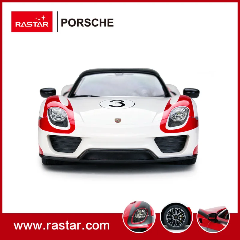 Rastar 1:14 масштаб PORSCHE 918 Spyder представление RC тела Масштаб Модель автомобиля с USB
