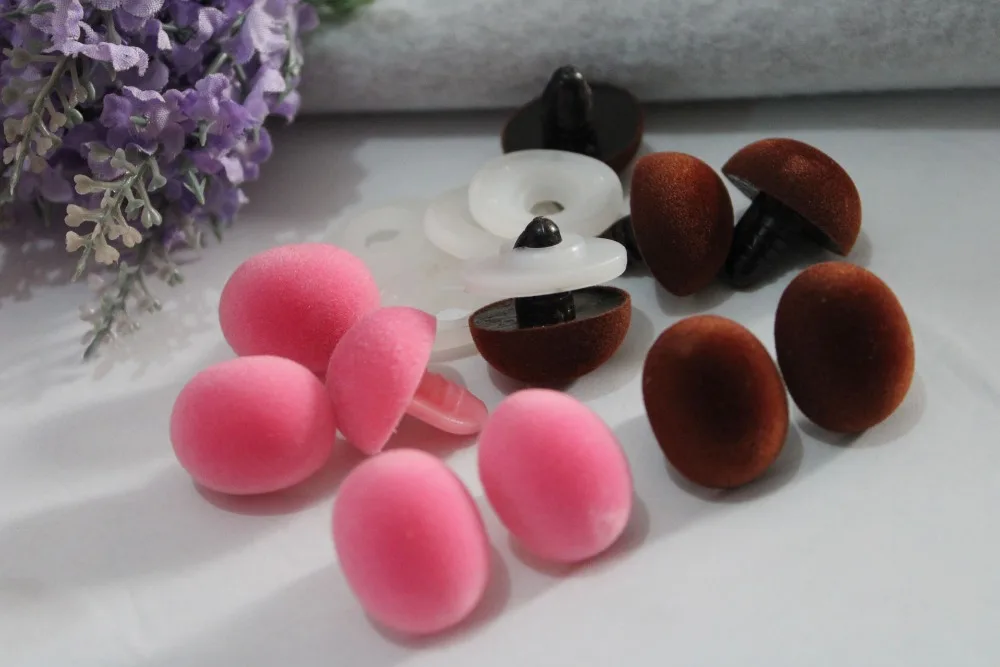 30pcs 19x24mm овальная форма розовый/коричневый/синий цвет высокое качество