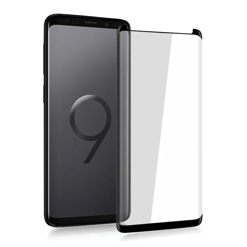 6D полностью покрывающее изогнутое закаленное Стекло для Samsung Galaxy S8 S9 плюс S7 край
