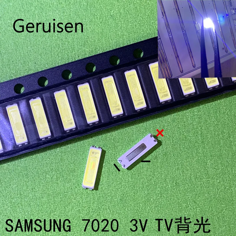 50 шт./лот для ремонта Samsung TCL Panasonic ЖК телевизор светодиодная лампа с подсветкой SMD