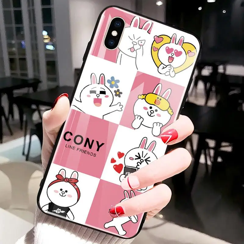 Чехол для iPhone 8 закаленное стекло силиконовый чехол телефона мягкая сторона типа