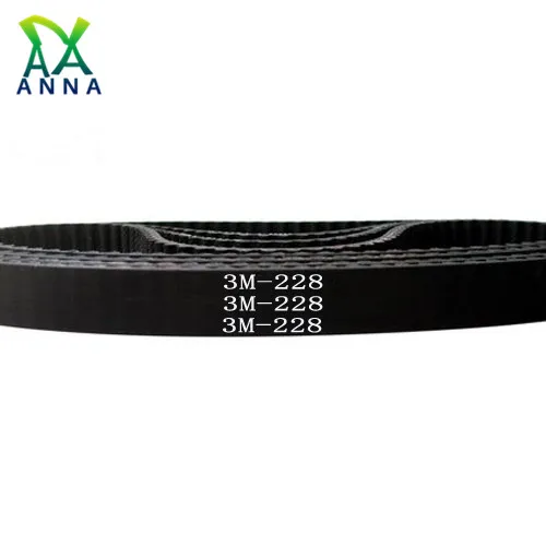 

Arc HTD 3M Timing belt C= 228 231 234 237 width 6/9/10/15mm Teeth 76 77 78 79 HTD3M synchronous 228-3M 231-3M 234-3M 237-3M