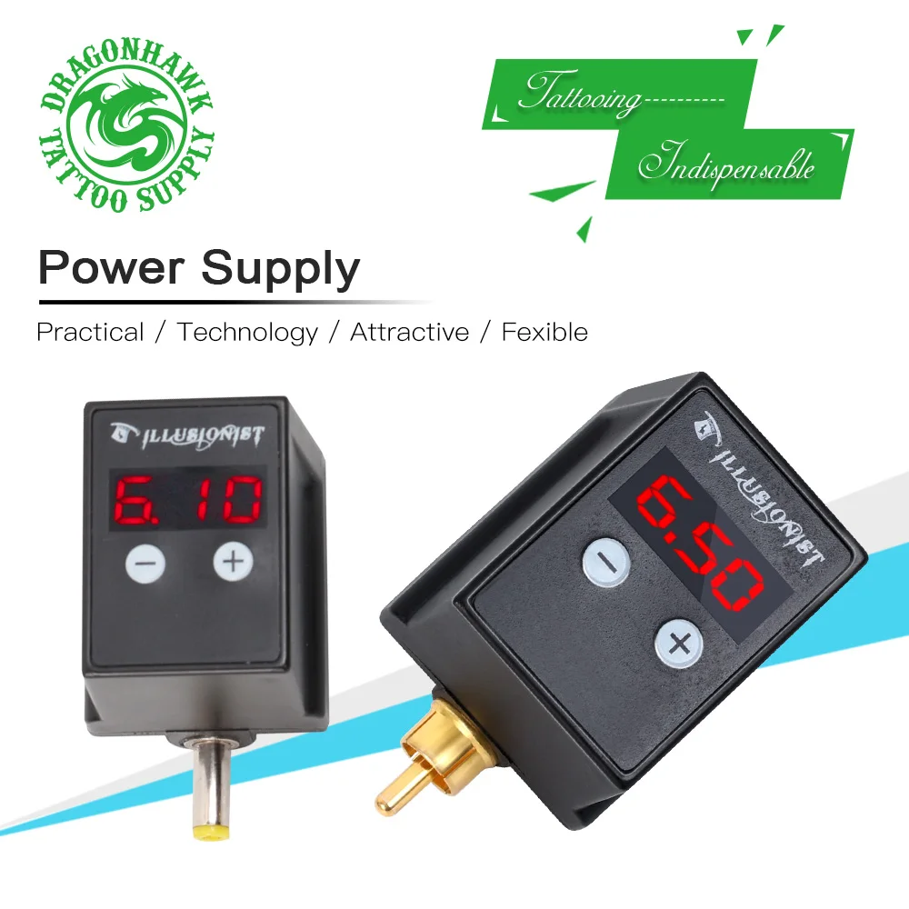 RCA Tattoo Pen Battery Tattoo Machine Charging Battery Free Shipping Tattoo Power Supply