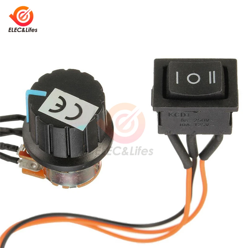 DC 10-50V 40A ШИМ контроллер скорости двигателя постоянного тока 0~ Регулируемый 12V 24V 48V MAX 60A CW CCW Реверсивный импульсный переключатель драйвера
