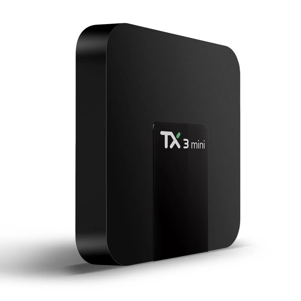 ТВ приставка TTVBOX TX3 Mini Android 7 1 ОС ГБ/8 ГБ 2 ГБ/16 четырехъядерный процессор Amlogic S905W
