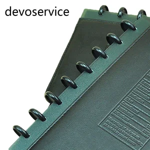 6 шт., пластиковые кольца с отрывными листами, 18 мм