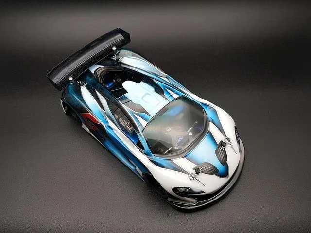GLA P1M 1/28 Mini BLITZ прозрачный мягкий корпус автомобиля фотоколесная база 98 мм |