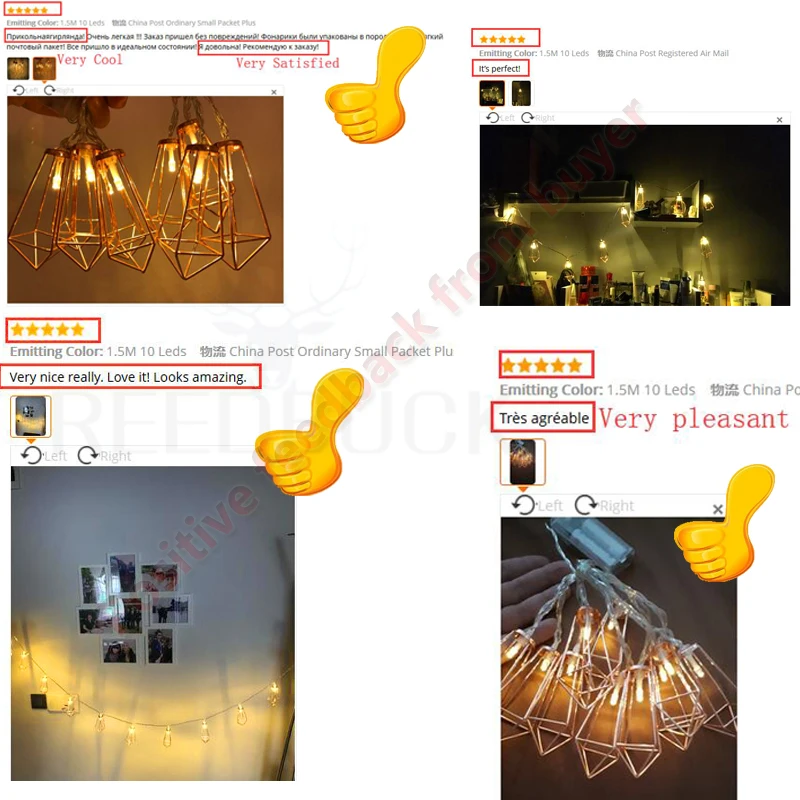 

Retro Iron Metal Diamond LED Fairy String Lights Battery Xmas Holiday Wedding Party Home Decoration 10 Leds Lantern String Lamps