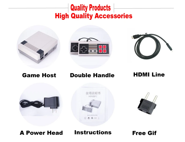 HDMI выход Мини ТВ игровая консоль Ретро Классический ручные игровые плееры двойной геймпад управления встроенные 600 классические игры подарок ребенку