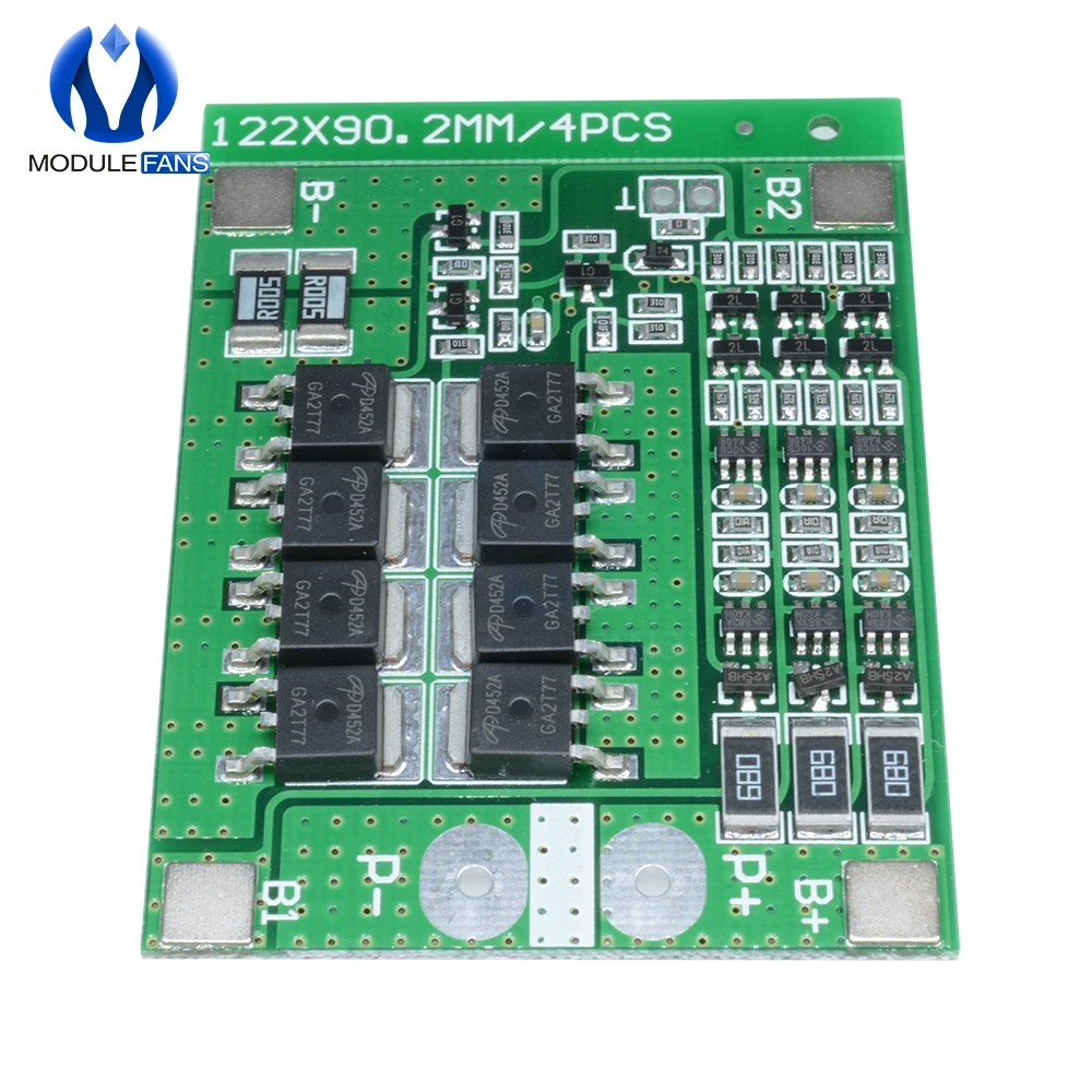 3S 25A литий ионный аккумулятор 18650 BMS PCM плата защиты от короткого замыкания модуль