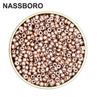 GBP09 Approx.1000pcs 2MM Matellic Small SeedBeads Czech Glass Beads Charms Kralen Bead Spacers for Jewelry Making DIY Craft Wholesale - Цвет: GBP09