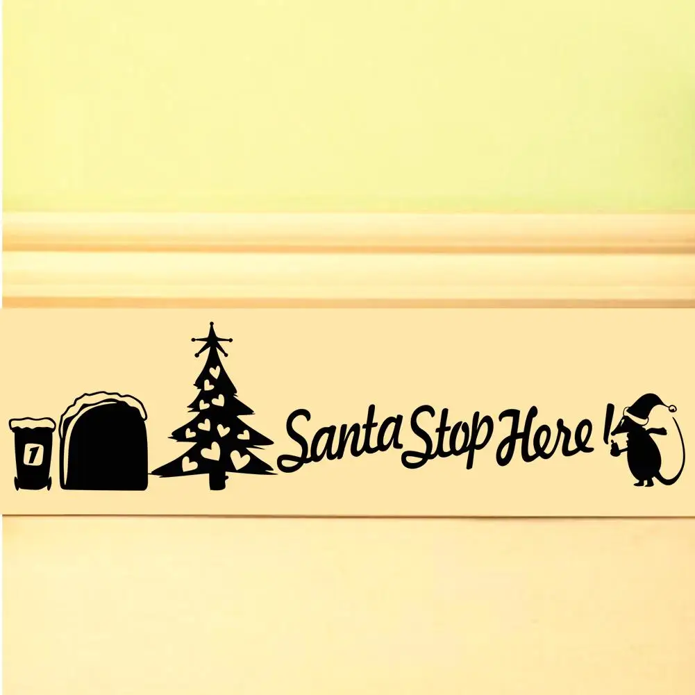 Новая Милая домашняя наклейка с мультяшной мышкой Настенная декоративная мышь