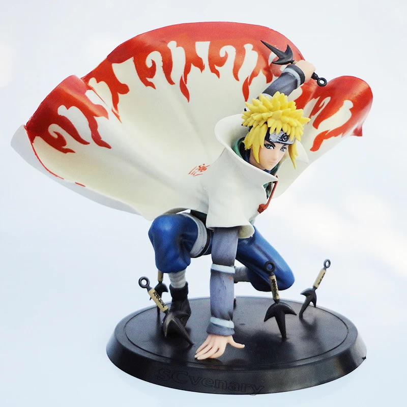Naruto Shippuden намикадзэ Минато ПВХ фигурка Коллекционная модель игрушки 14 см|Игровые