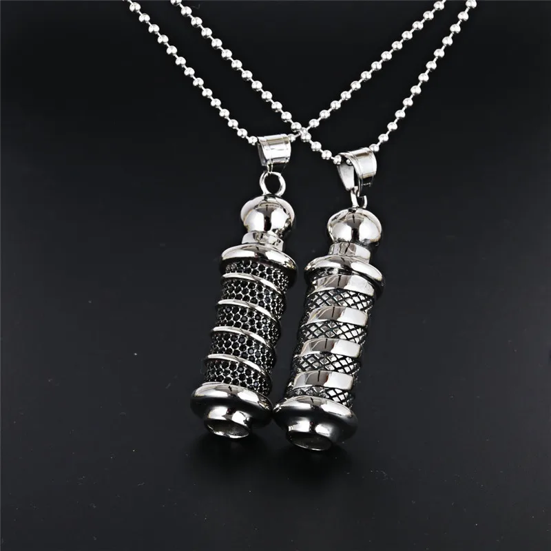 

Buddhism Vajry Pestle Amulet Mantra Pendant Necklace For Men/Women Stainless Steel Talisman Mens Jewelry