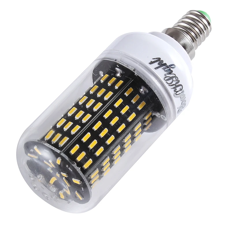 YouOKLight E27 E14 5 Вт 7 9 12 15 светодиодные лампы CRI&gt 80 SMD 4014 лампочки кукурузы без мерцания