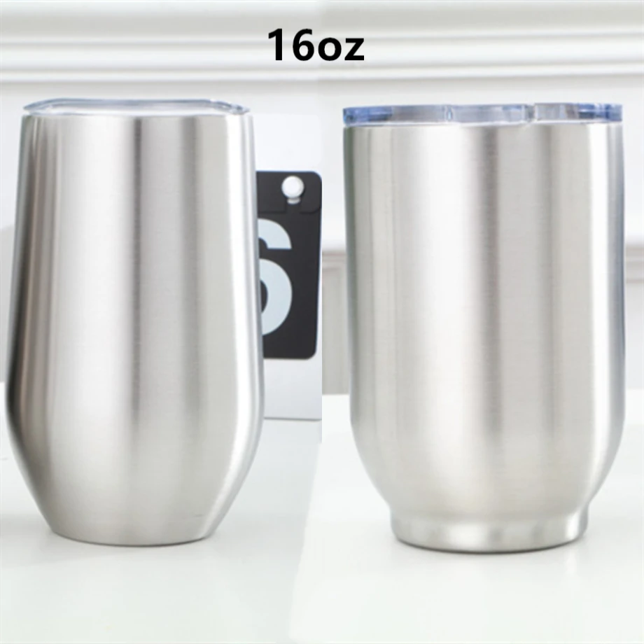 16oz вина круглая кружка для кофе стакана воды пивной бокал яйцевидной формы