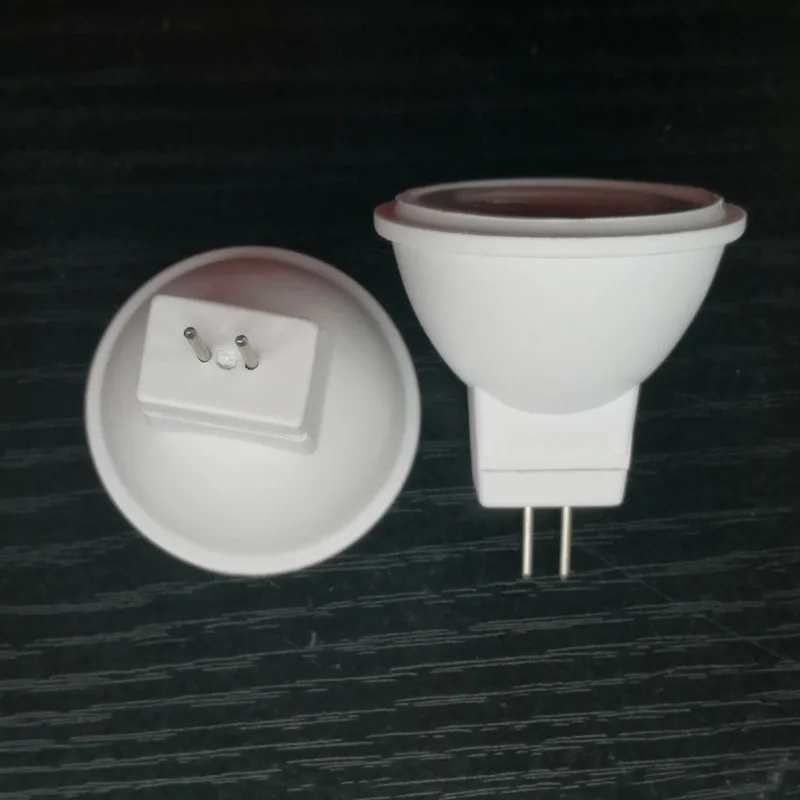 

35MM Mini led MR11 GU4 240LM 3W AC/DC12V RA80 2835SMD Warm White LED Energy Saving Spotlight 24V DC Plastic Aluminum cup light