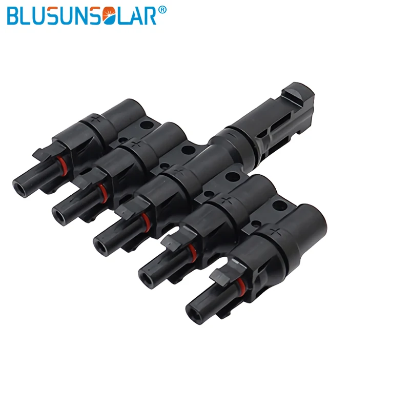 Blusunsolar IP67 5 к 1 T ветви Солнечный разъем папа или мама 100% PP0 2 мм Sq ~ 6 0 | Обустройство