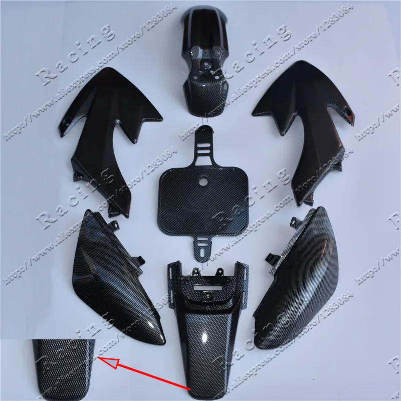 

Пластиковый комплект крыльев для CRF50 XR50 70 CRF 50 XR 50 SDG SSR Pro 50cc 110c 125cc, кроссовый питбайк, подходит для Kayo KR110