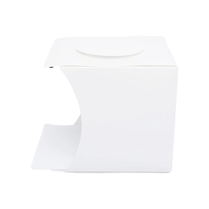 Folding Lightbox Photography Photo Studio Softbox 2 Panel LED Light Soft Box Background Kit box for DSLR Camera |