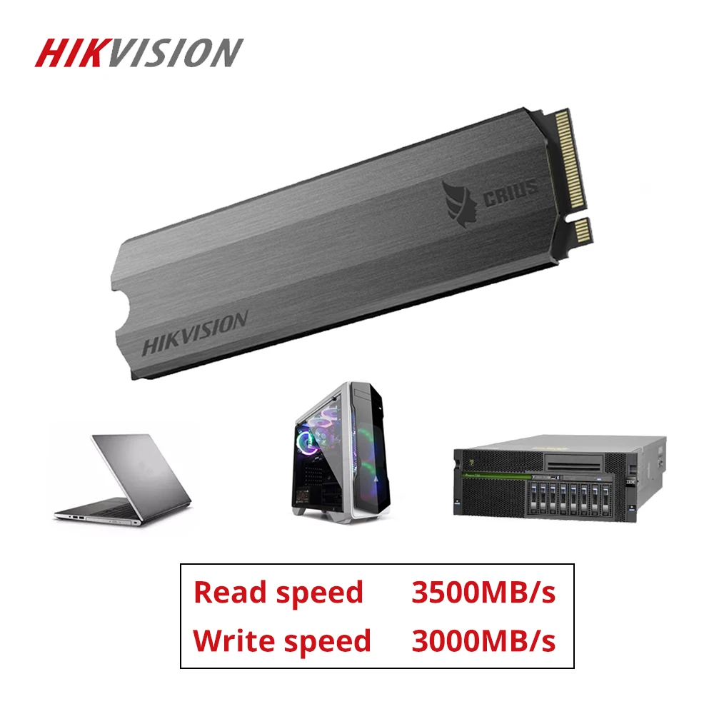 HIKVISION SSD M.2 1 ТБ 1024GB 2 ТБ 512gb C2000 NVME для настольного ноутбука, небольшой сервер PCIe Gen 3x4 2280 NGFF, Твердотельный накопитель