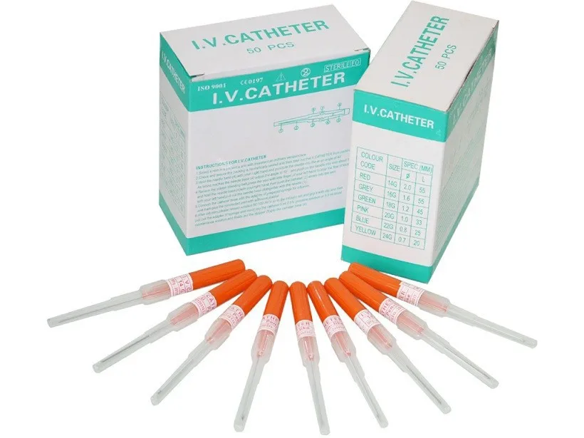 50 шт. Одноразовые стерилизованные тату иглы для пирсинга тела 14 г|catheter needle|tattoo
