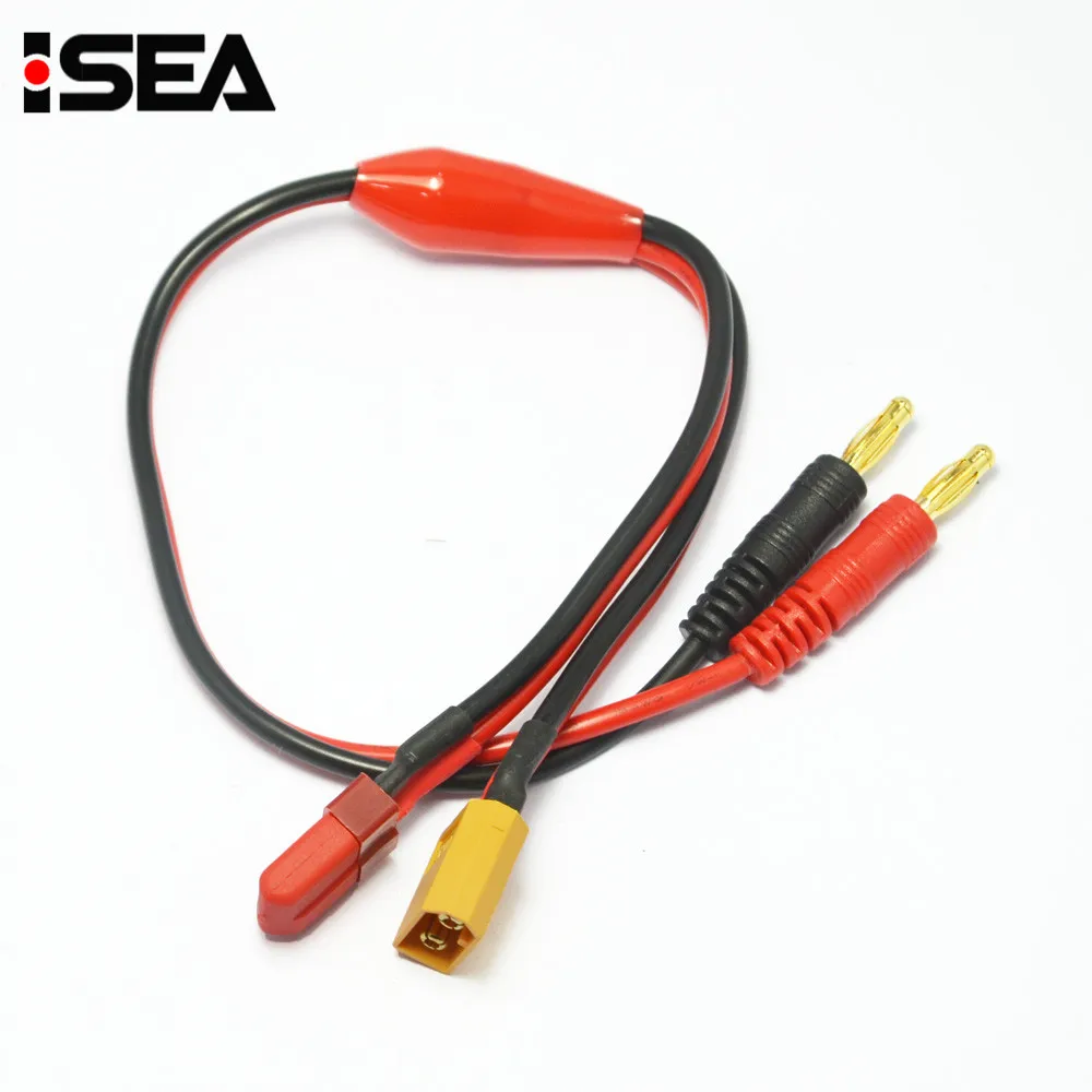 HTRC Lipo кабель для зарядки аккумулятора с XT60 мужской разъем и деканов штекер Т