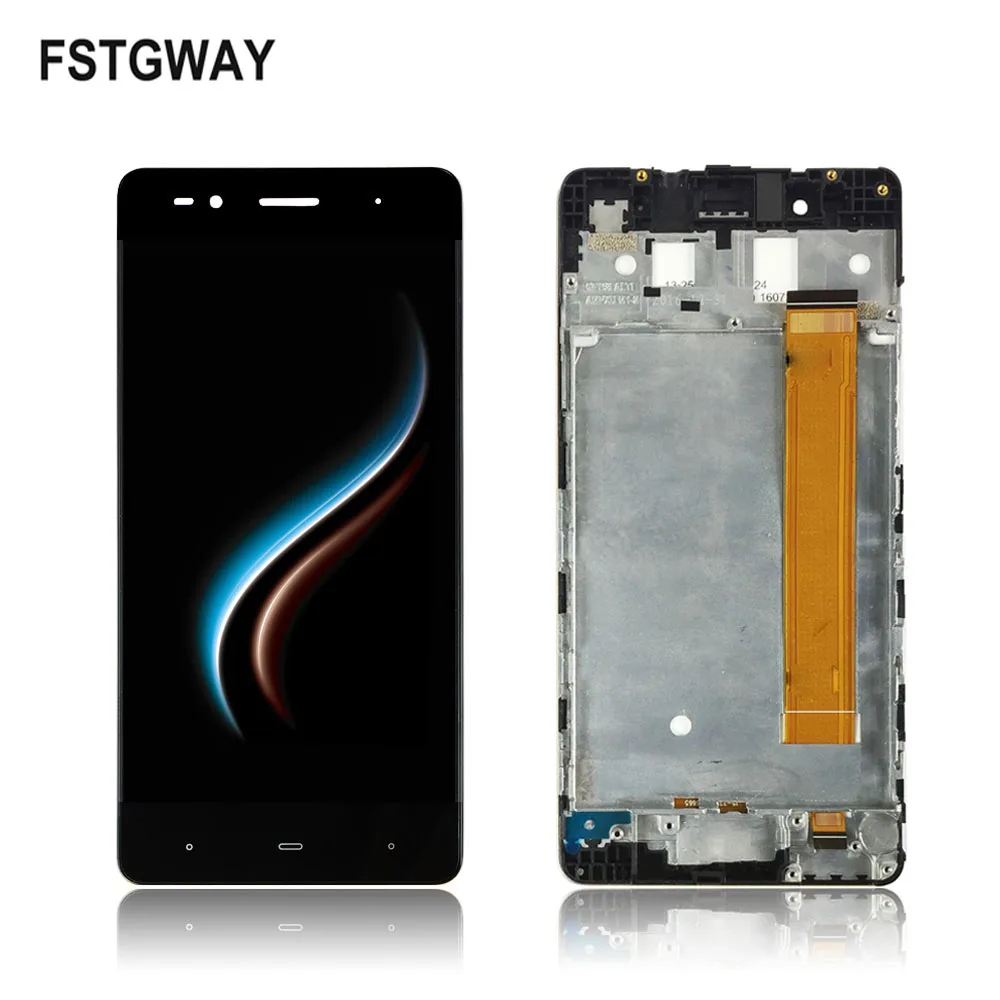 FSTGWAY для 5 дюймов, мощный ЖК-дисплей ICE Evo+ сенсорный экран с рамкой, замена дигитайзера в сборе+ Бесплатные инструменты