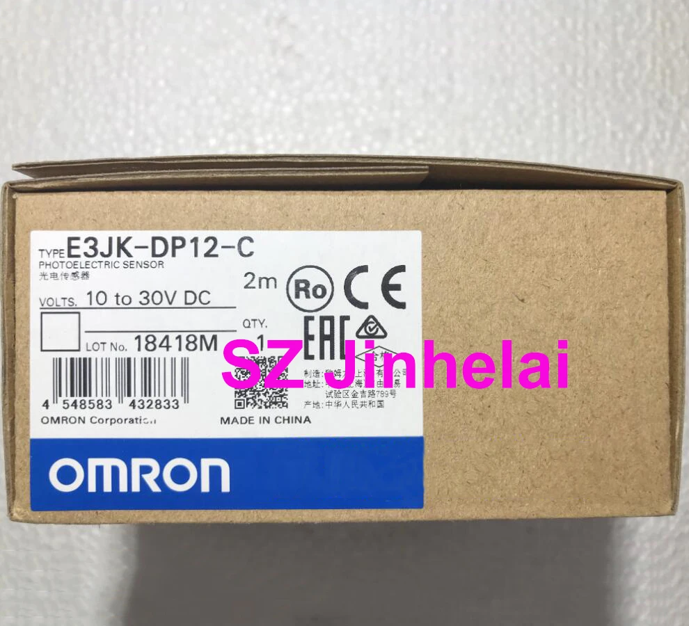 

OMRON E3JK-DP12-C 2M OMS Authentic original Photoelectric switch 10-30VDC