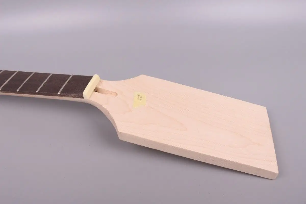 1X Diy Гриф для электрической гитары 22 лада 24 75 дюйма детали кленовой глины|22 frets|guitar
