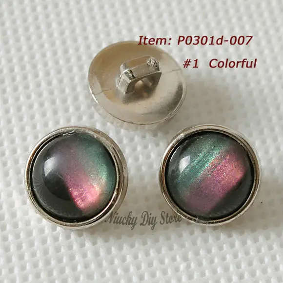 

Super colorful imitation pearl gem shirt buttons and fashion buttons 12mm