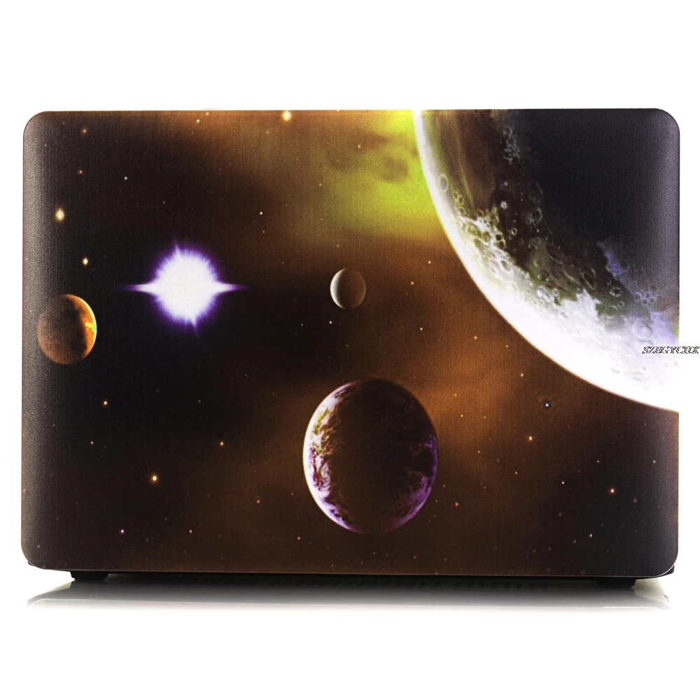 Защитный чехол для ноутбука серии Звездное небо для MacBook New Air 13 1932 Air Pro retina 11 12 13,3 15 жесткий чехол+ чехол для клавиатуры