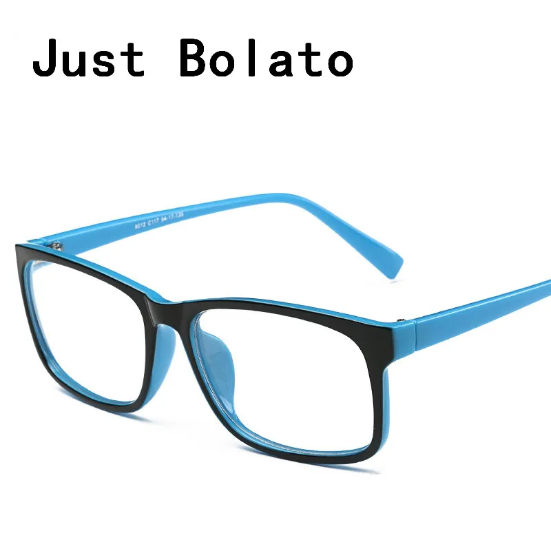 Новые квадратный Оправы для очков Для мужчин глаз Очки черный Рамки с