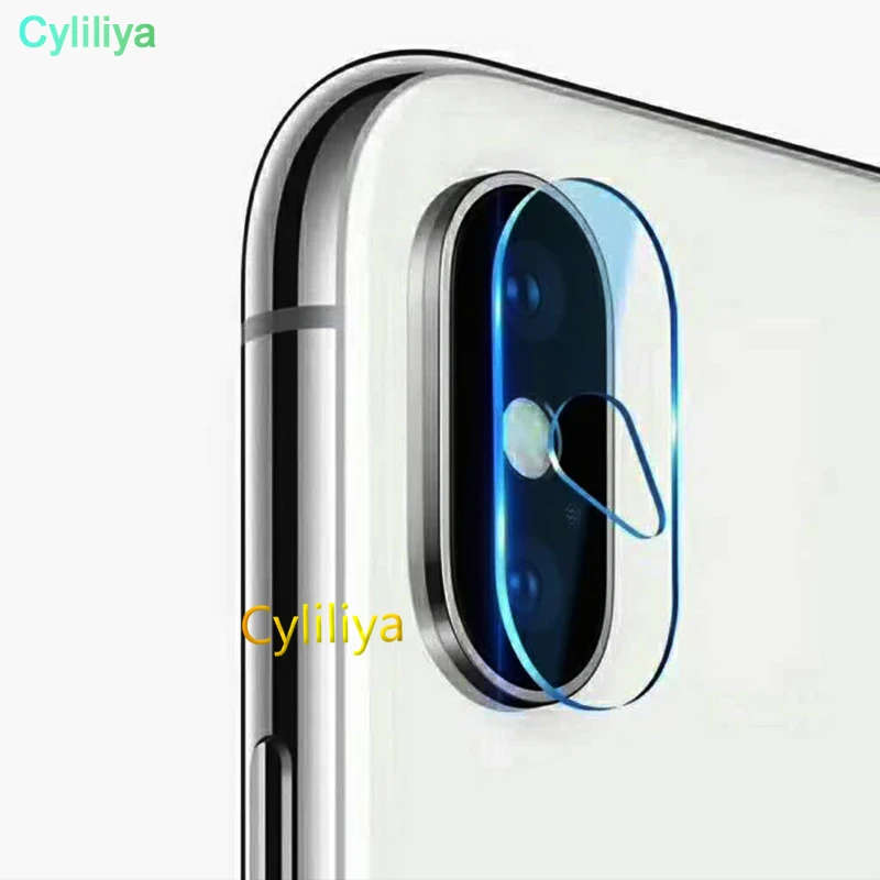 100 шт. Новое поступление для iphone XS max/X/XR/ 7 8/7 Plus/8 plus задняя камера пленка закаленное