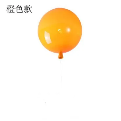 Orange Цвет детского сада декоративная потолочная лампа детская комната люстра с шарами Модный магазин одежды декоративная люстра - Цвет корпуса: Orange