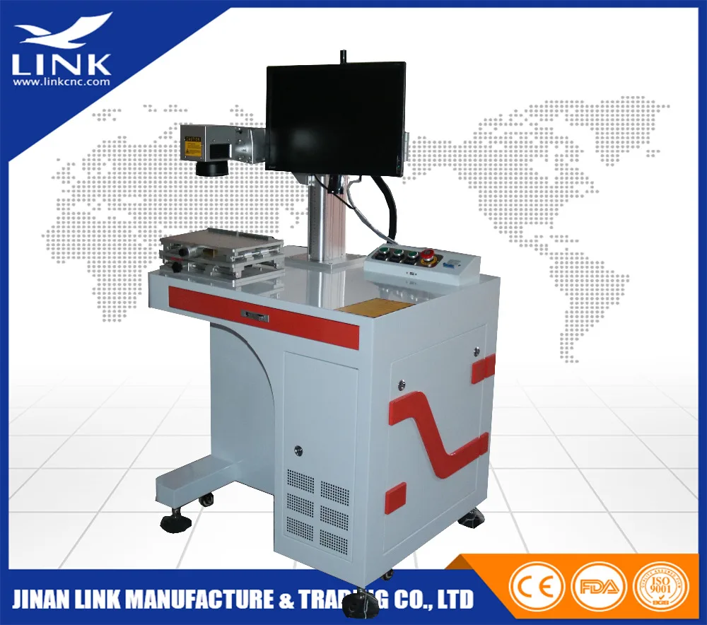 Высокое представление неметалла и металла гравировальный станок для меток