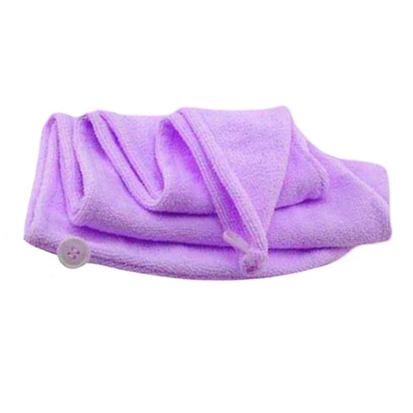 Towels Bathroom Hair Towel Womens Magic Drying Hat Cap Salon Quick Dry Bath Microfiber Fabric -46 | Дом и сад