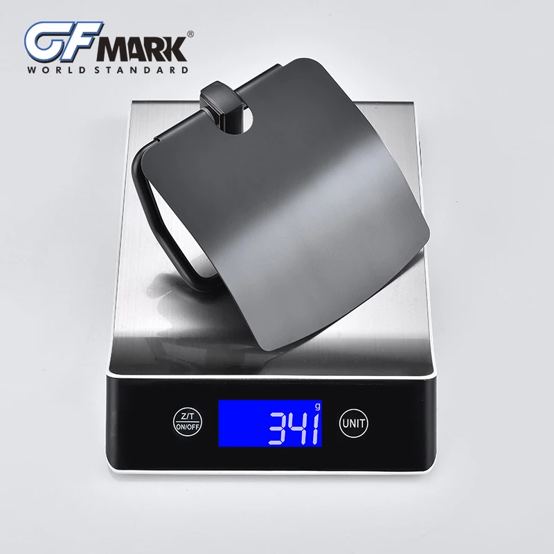 Держатели бумаги GFmark в ретро стиле футляр для туалетной с медной основой черные