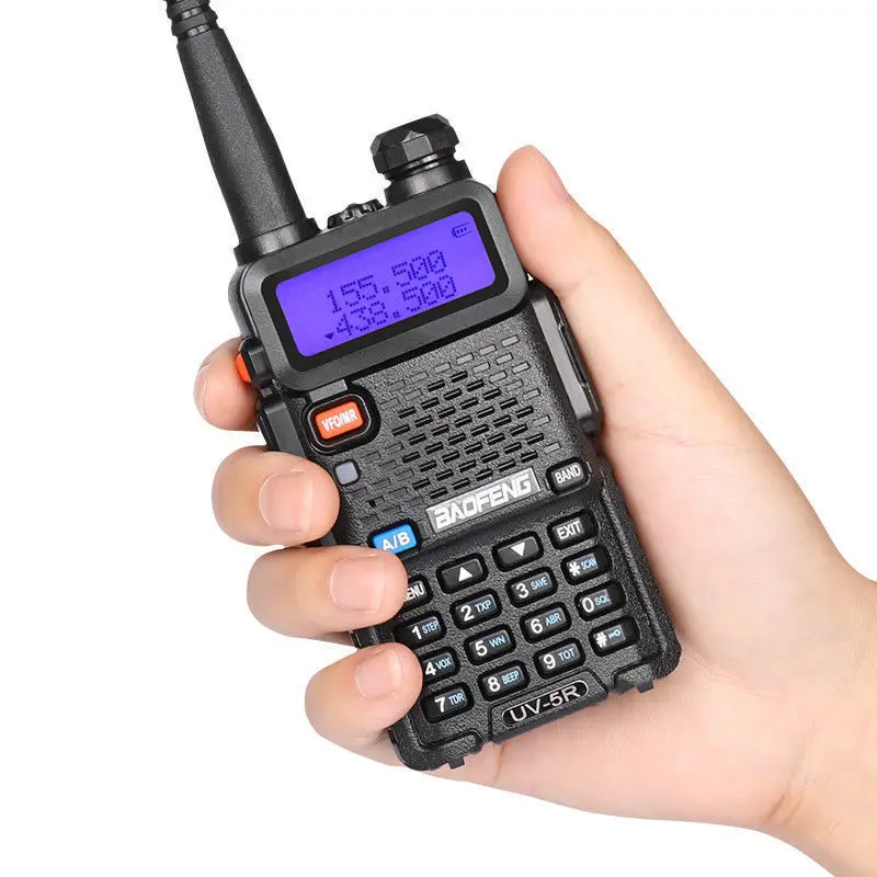 Baofeng Walkie Talkie Uv-5r Two Way Cb Radio Upgrade Version Uv5r 128ch 5w Vhf Uhf 136-174mhz & 400-520mhz | Мобильные телефоны