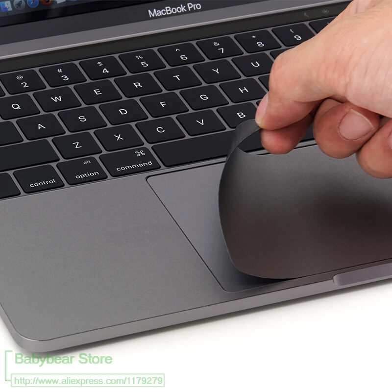 Серый цвет Новый трекпад защита на запястье наклейка для Retina MacBook 12 13 15 Pro с