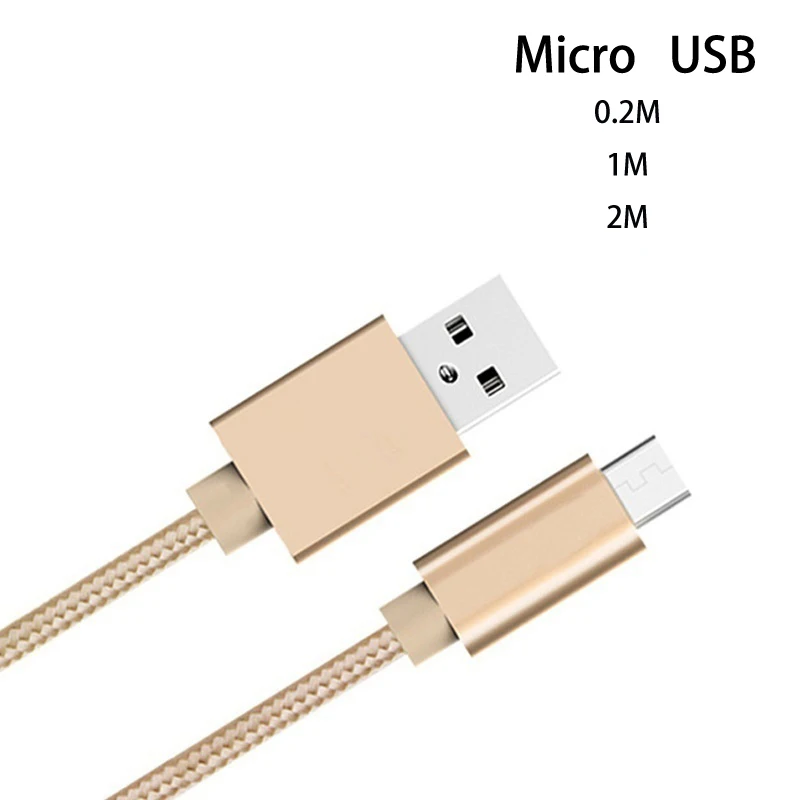 Быстрое зарядное устройство Micro USB 0 2 м 1 3 для Huawei Honor 7x 7c 7A / Pro 6X 5X Mate 10 Lite P Smart кабель