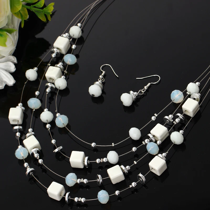 Винтажные африканские бусины набор украшений для женщин керамические