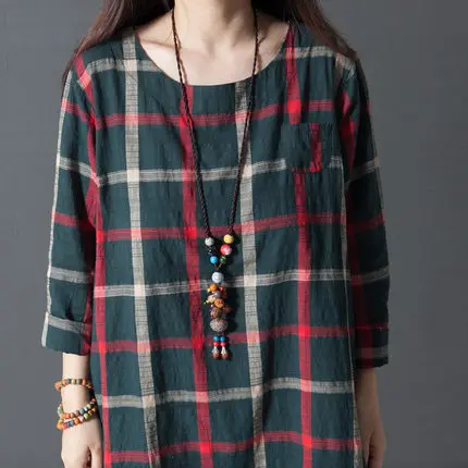 2016 летняя новая женская одежда в Корейском стиле свободные льняные хлопковые