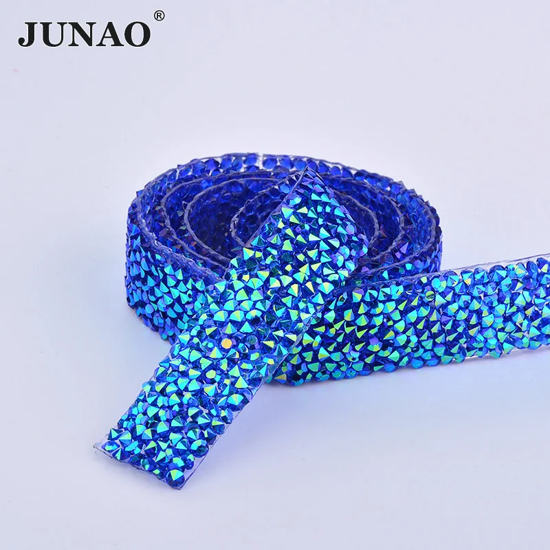 

Декоративная сетка для Стразы JUNAO, 5 ярдов х 15 мм, синяя, из смолы стразы кристаллы